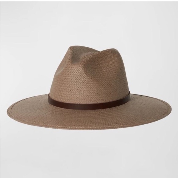 NWT Janessa Leone Judith Hat in Taupe - Picture 2 of 6